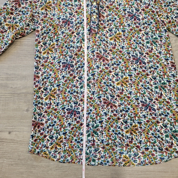 Philosophy V Neck Floral Print Blouse Size XS - Picture 8 of 11